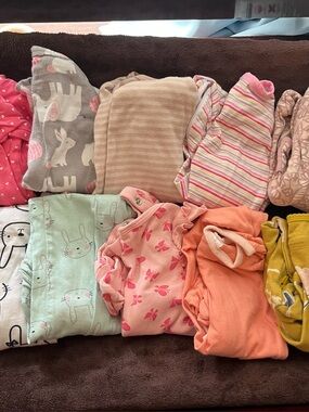 Mixed Baby Footed Pajamas